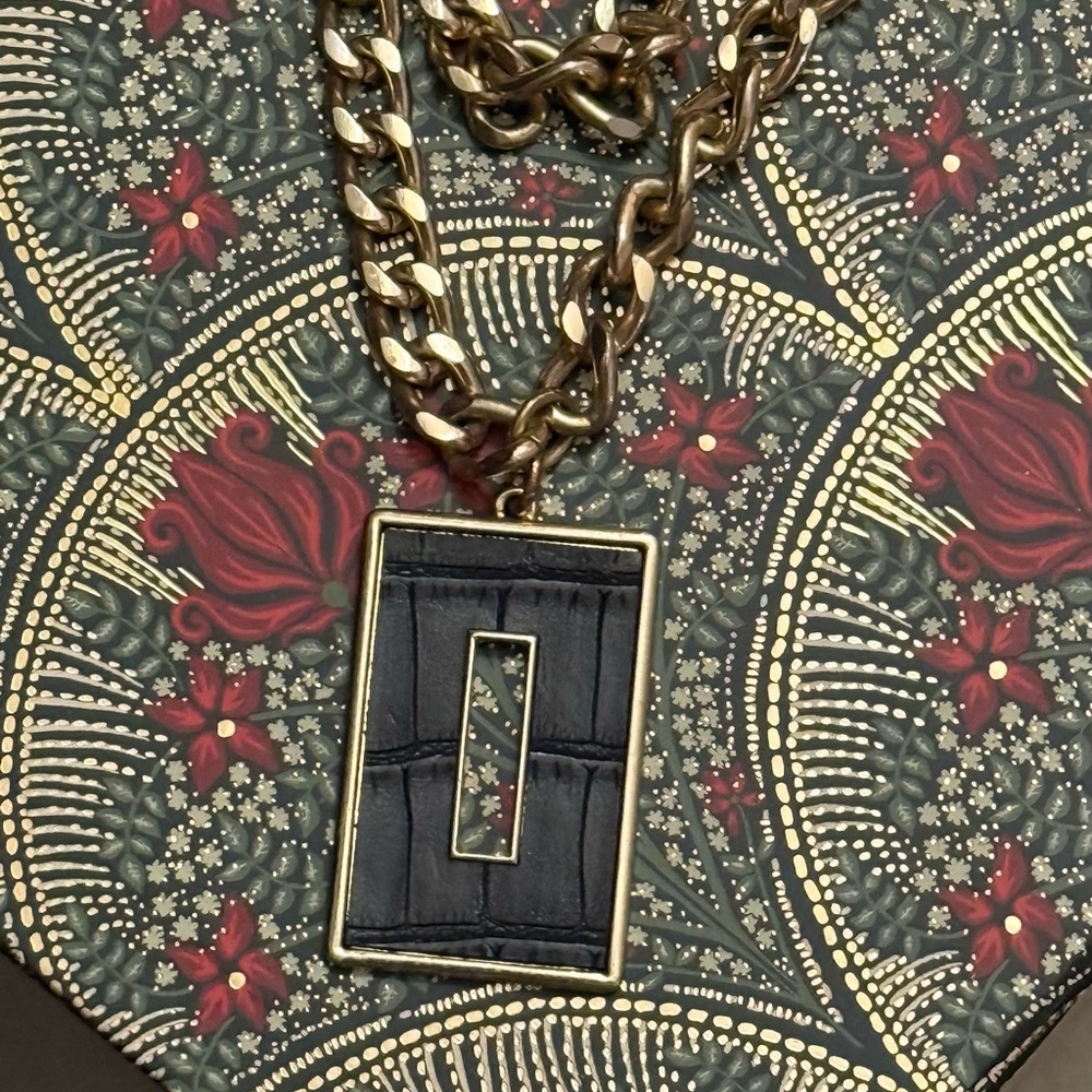 Reserved Gold and Black Necklace